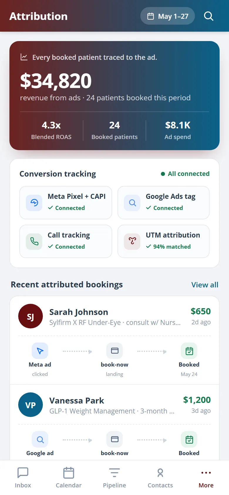 Health Hue Hub on mobile