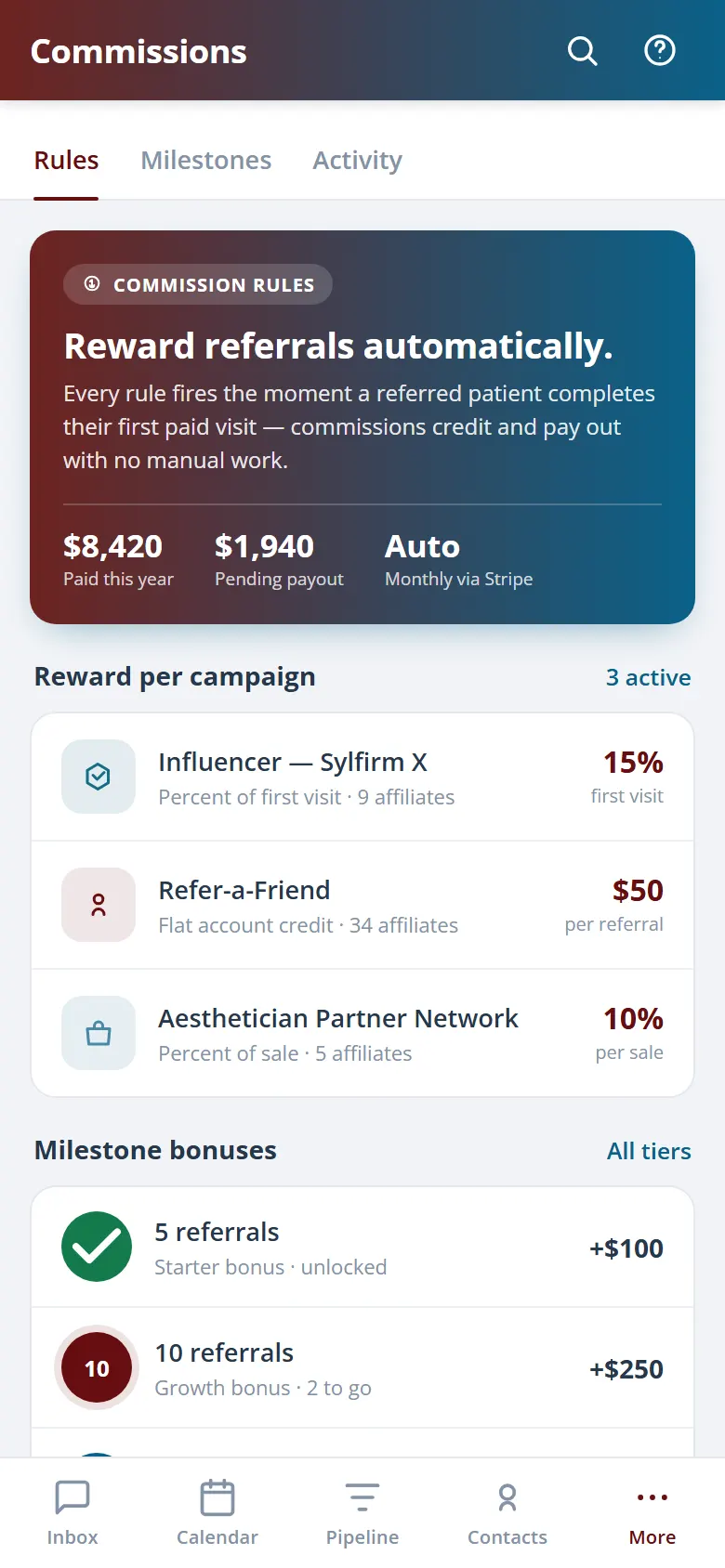 Health Hue Hub on mobile