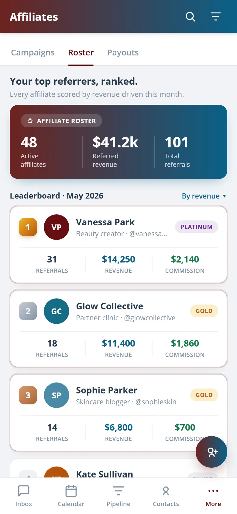 Health Hue Hub on mobile