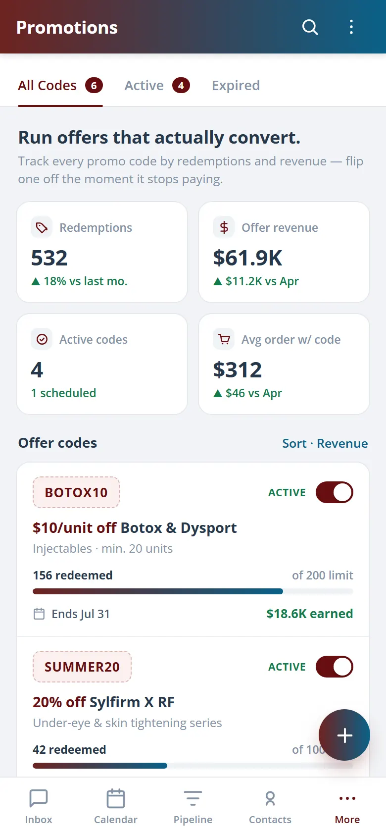 Health Hue Hub on mobile