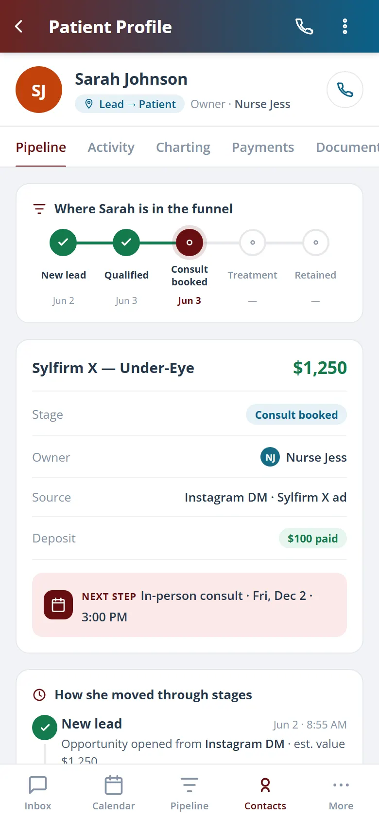 Health Hue Hub on mobile