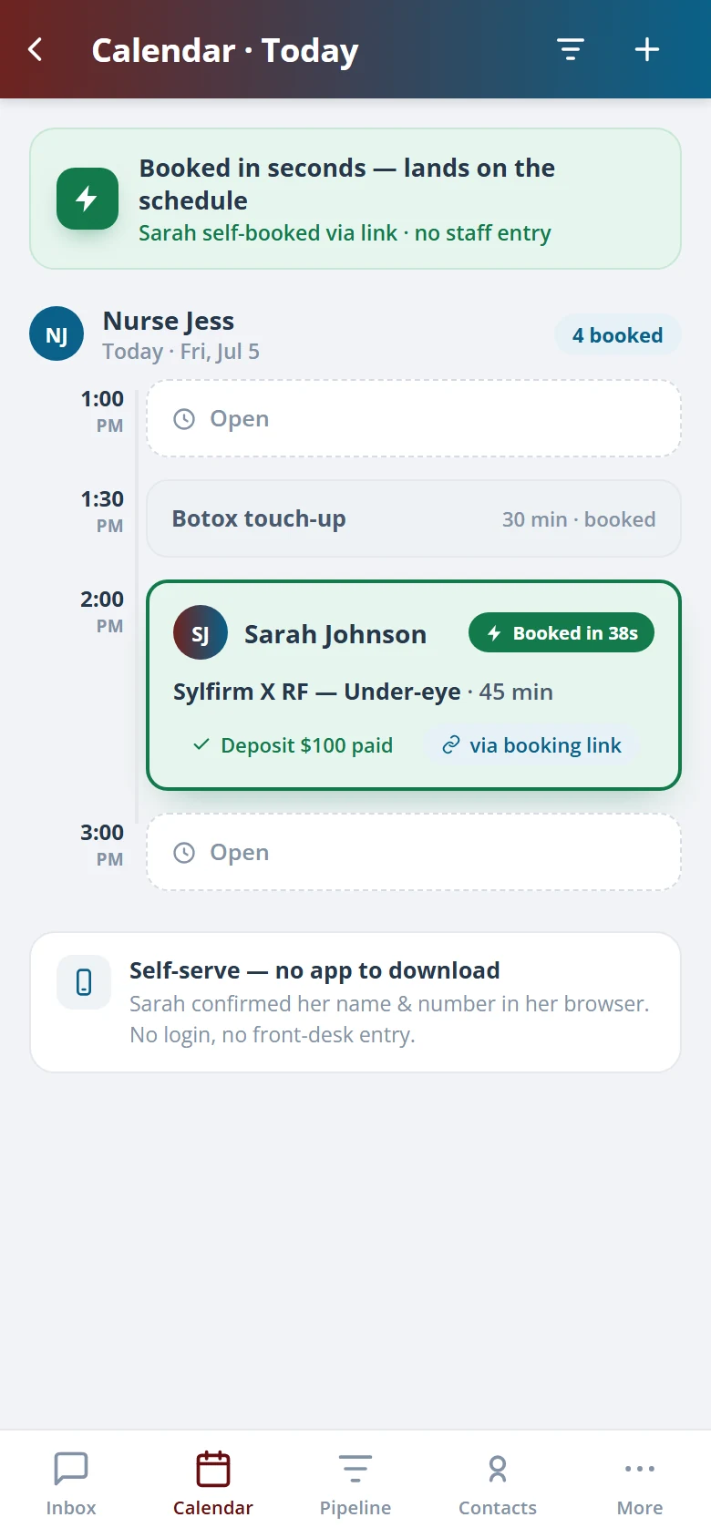 Health Hue Hub on mobile