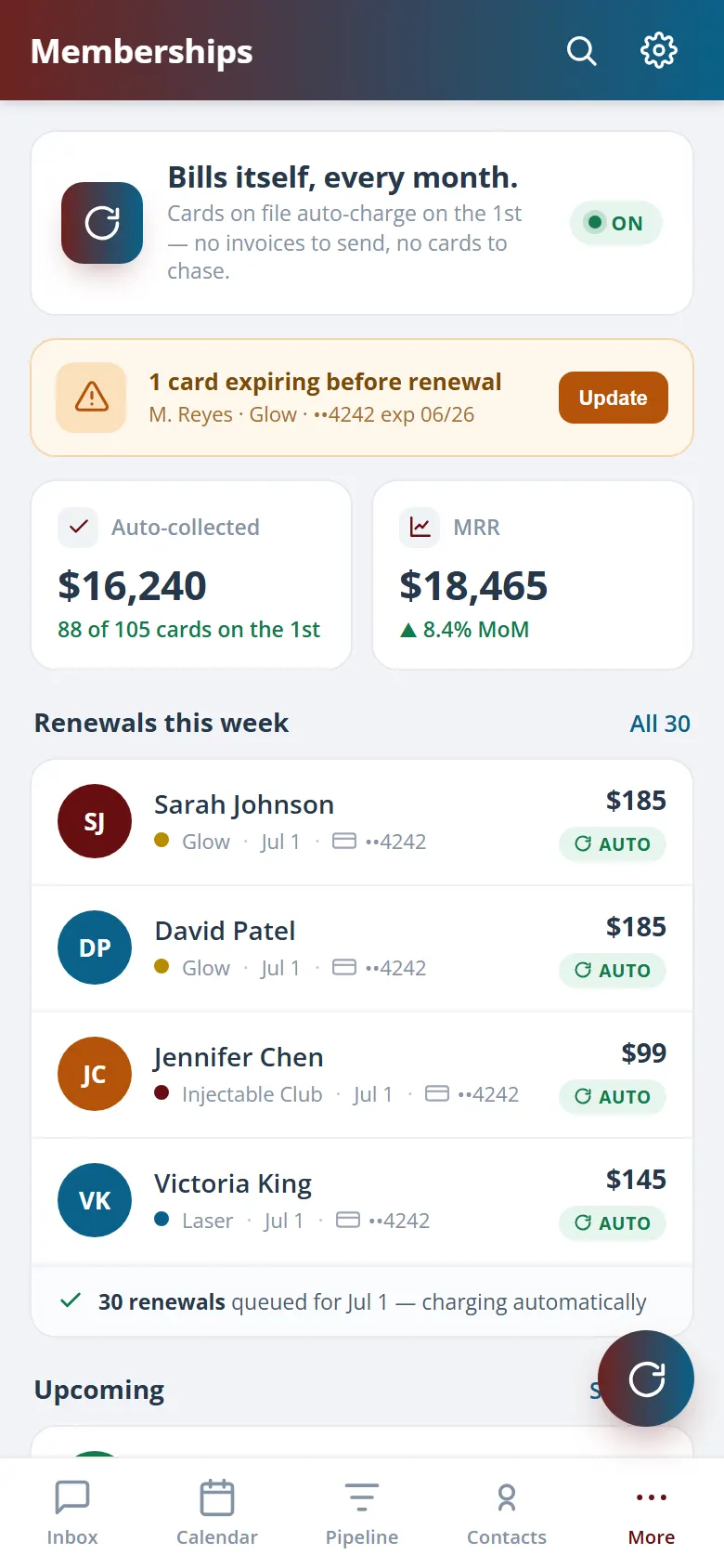 Health Hue Hub on mobile