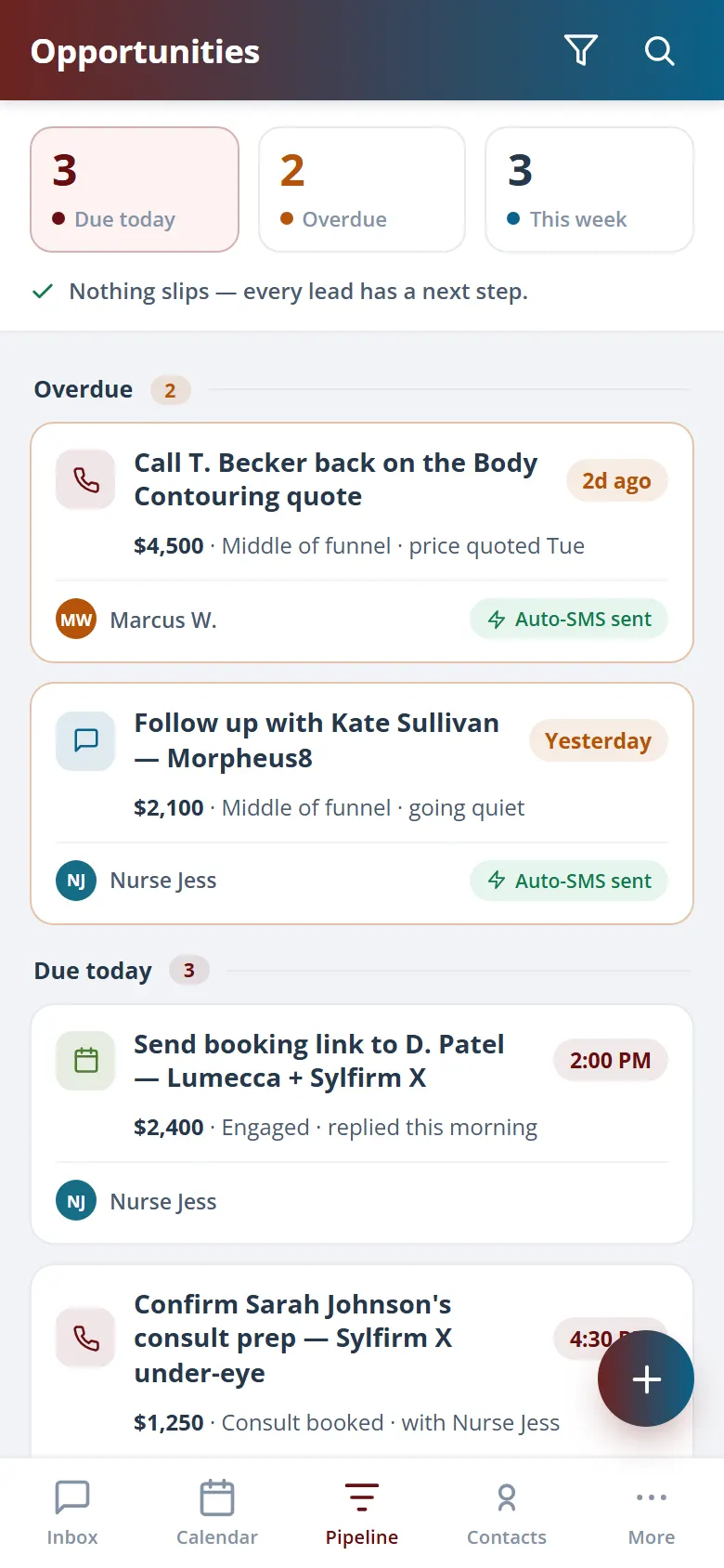Health Hue Hub on mobile