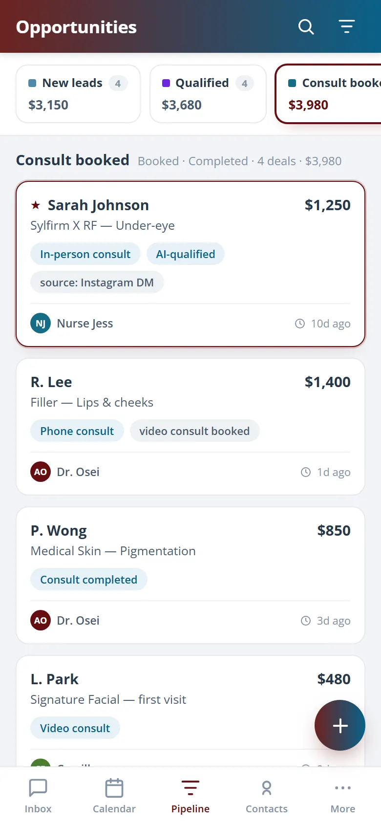 Health Hue Hub on mobile