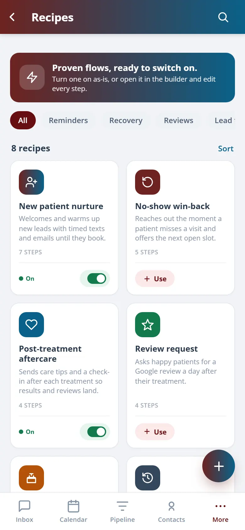 Health Hue Hub on mobile
